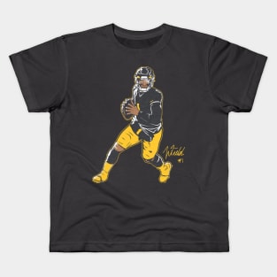 Justin Fields Pittsburgh Superstar Pose Kids T-Shirt